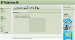 Desktop Screenshot of e-inzercia.sk